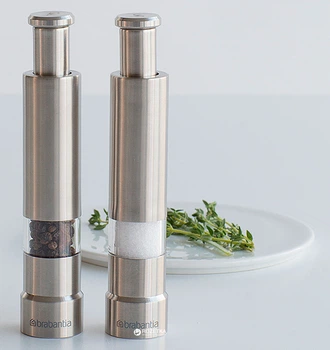 Набір млинів Brabantia (611407) для солі та перцю, 2 прилади