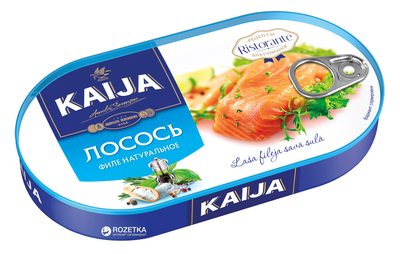 Лосось філе натуральне Kaija 170 г (4751007734004)