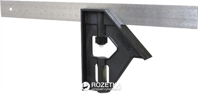 Кутник слюсарний Stanley комбінований 300 мм (2-46-017)