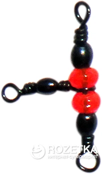 Вертлюг потрійний MiniMax Barrel Triple Swivels Style C №10+12 16 кг 10 шт. (YM-1706-10,12)