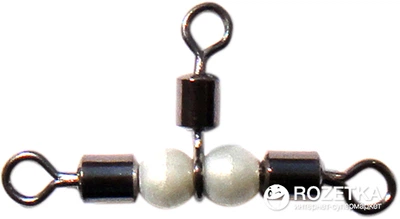 Вертлюг потрійний MiniMax Gross-line rolling swivel №3+4 35 кг 10 шт. (YM-1027-3,4)