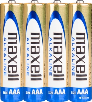 Bateria alkaliczna Maxell Alkaline AAA (LR03) shrink 4 szt (790233.04.CN)