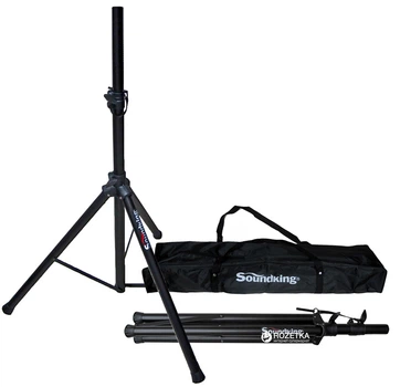 Набор стоек для акустической системы SoundKing SB400B с сумкой (SKSB400B Set w/Bag)