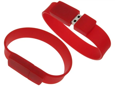 Uniq БРАСЛЕТ Силиконовый Красный 8GB (08C00567U2)