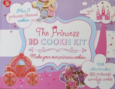The Princess 3D Cookie Kit - (9781472341211)