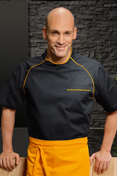 Китель повара летний спортивный TEXSTYLE 44р. черный 268-KМ – фото