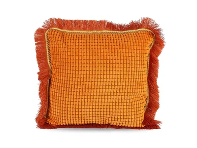 Подушка Деко Leleka-Textile 38х38 помаранчевий (104/373)