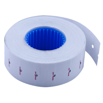 Цінник Buromax 22*12 мм прямокутний 12м 1000шт Білий (BM.281101-12)