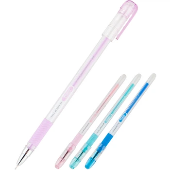 Ручка гелевая пиши-стирай Student 0,5 мм синяя Axent AG1071-02-A, 35306