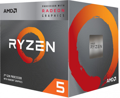 Процесор Процесор AMD sAM4 Ryzen 5 3400G 3.7GHz-4.2GHz6MB/65W Box