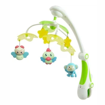 Музыкальный мобиль Baby Mix RC-822-206 green с проектором (8658)