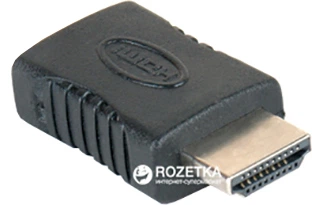 Адаптер Gemix HDMI 19M вилка - HDMI 19F розетка (GC 1409)