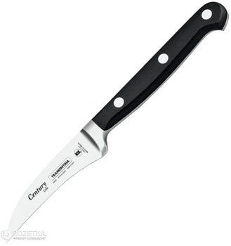 Кухонний ніж Tramontina Century для чищення 76 мм Black (24001/103)