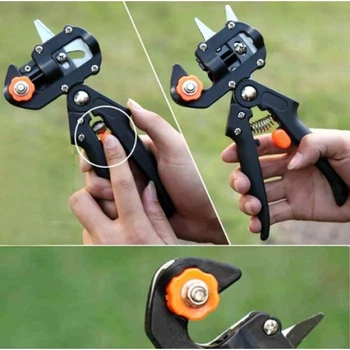Секатор Прививочный садовый с 3 ножами Professional Grafting Tool + лента в подарок DS-55