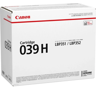 Картридж тонер Canon 039H LBP351/352 Black (0288C001)