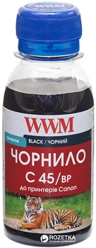 Чернила WWM C45 для Canon PG-440/PG-445/PGI-450Bk 100 г Black (C45/BP-2)
