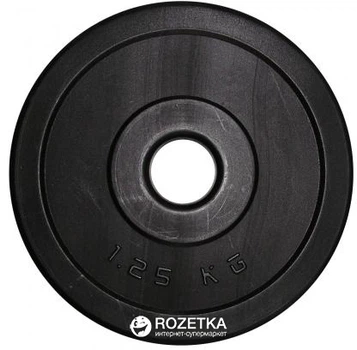 Диск гантельний Newt Rock Pro композитний у пластиковій оболонці 1.25 кг (NE-PL-D-1)