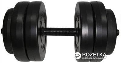 Гантель наборная Newt Rock Pro композитная в пластиковой оболочке 13 кг (NE-PL-G-013)