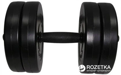Гантель набірна Newt Rock Pro композита у пластиковій оболонці 10.5 кг (NE-PL-G-010)