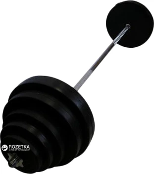 Наборная штанга Newt Rock Pro 75 кг (NE-PL-180-075)