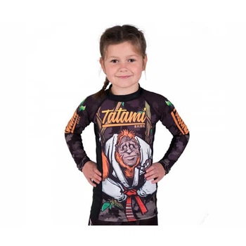 Рашгард дитячий Tatami Fightwear Hang Loose Orangutang (YL) Принт