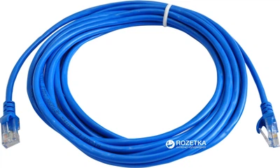 Патч-корд Atcom CAT5e RJ45 UTP 5 м Синий (9163)