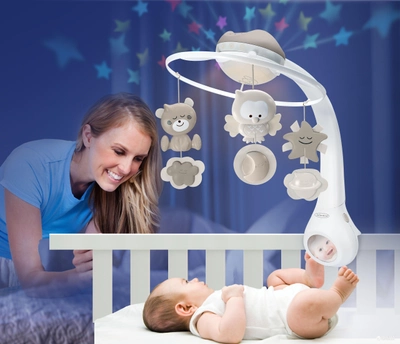 Музыкальные мобили на детскую кроватку для новорожденного, купить в интернет-магазине