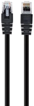 Патч корд Cablexpert CAT5e UTP 1 м Черный (PP12-1M/BK)