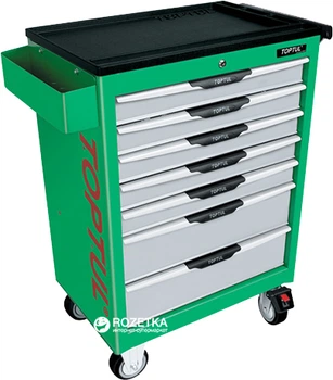 Тележка с инструментом Toptul Pro-Line 7 секций 229 предмета (GCAJ0014)