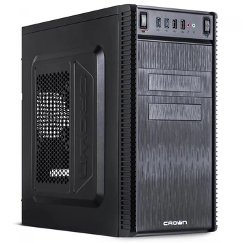 Корпус Crown CMC-403 (CM-500 Office) Black 500W