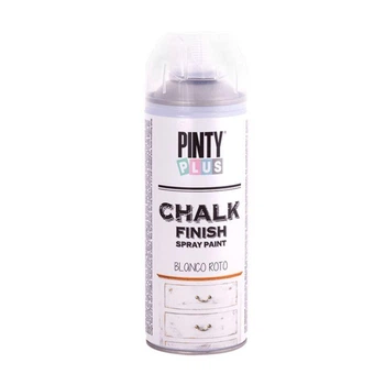 Фарба-аерозоль на водній основі PINTYPLUS Chalk-finish 400мл білий (8429576229806)