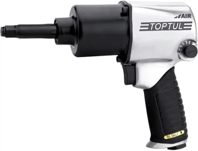 Пневмогайковерт Toptul 1/2" 542 Нм длинный шпиндель 8000 об/мин (KAAB1640)