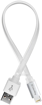 Кабель ColorWay USB – Lightning 0.25 м White (CW-CBUM-LM25W)