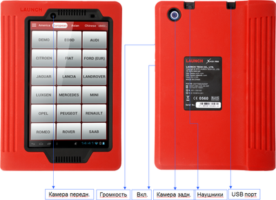 Launcher автомобильный сканер