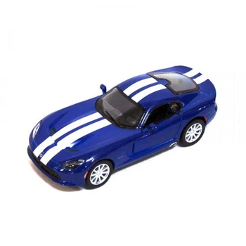 Коллекционная машинка Kinsmart SRT Viper GTS, металлическая, масштаб 1:36, синяя KT5363FW