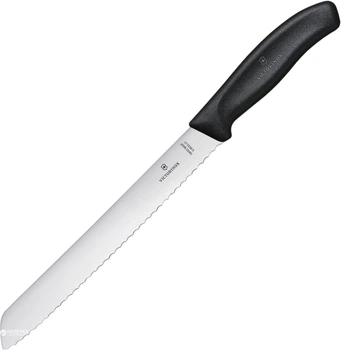 Ніж для хліба Victorinox Swiss Classic Чорний 21 см (7611160019851)