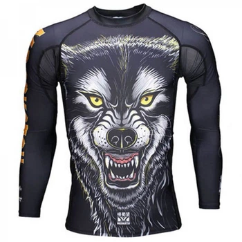 Рашгард с длинным рукавом Meerkatsu Cerberus (M) Принт