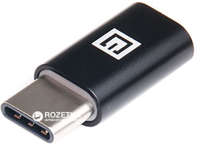 Адаптер Real-El microUSB - Type C Black (EL123500018)