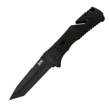 Нож SOG Trident Tanto Black TiNi (TF7-CP)