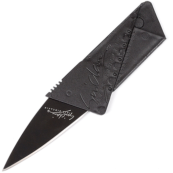 Нож кредитная карта Iain Sinclair Cardsharp (длина: 14.2cm, лезвие: 6.2cm), черный