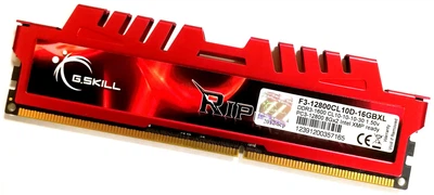 Оперативная память G.Skill RipjawsX DDR3 8Gb 1600MHz 12800U CL10 2R8 (F3-12800CL10D-16GBXL) Б/У