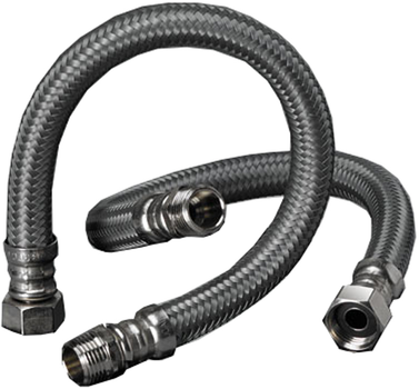 Шланг Tucai 0.8 м, 1/2"х1/2" ВН (MG-1212-800) антикорозія