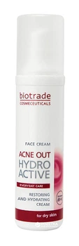 Крем-догляд для обличчя із заспокійливим ефектом Biotrade ACNE OUT Гідро Актив 60 мл (3800221840396)