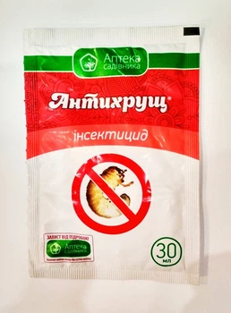 Инсектицид-акарицид Антихрущ 30 мл (Аптека садівника)