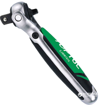 Трещотка Toptul с шарниром 72 зубца 1/4"х1/2" (CJMM1616)