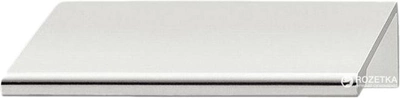Мебельная ручка-планка Hafele 70х42х18 мм Серебристая (124.02.921)