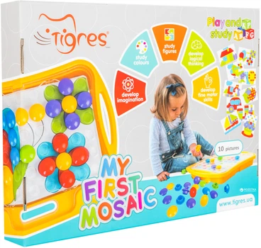 Игрушка развивающая Tigres Моя первая мозаика (39370 Желтый)