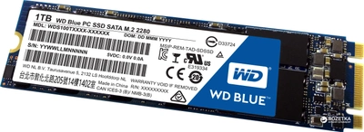 Western Digital Blue SSD 1TB M.2 SATAIII TLC (WDS100T2B0B)