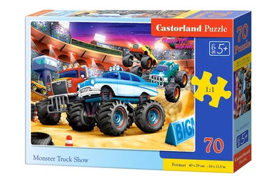 Пазлы Monster Truck Show, 70 элементов Castorland B-070077