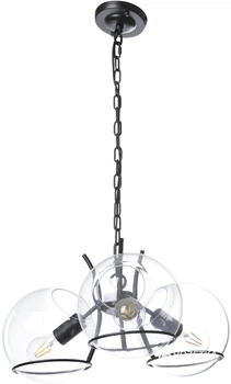 Люстра Brille BL-389S/3 E27 BK (22-672)
